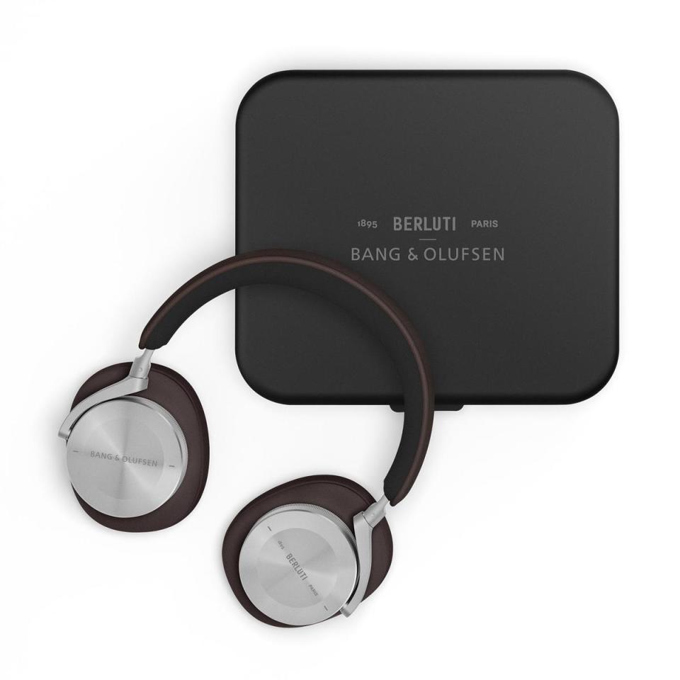 Berluti x Bang & Olufsen合作限量款Beoplay H95 高端藍牙降噪耳機。NT$42,900（Berluti提供）