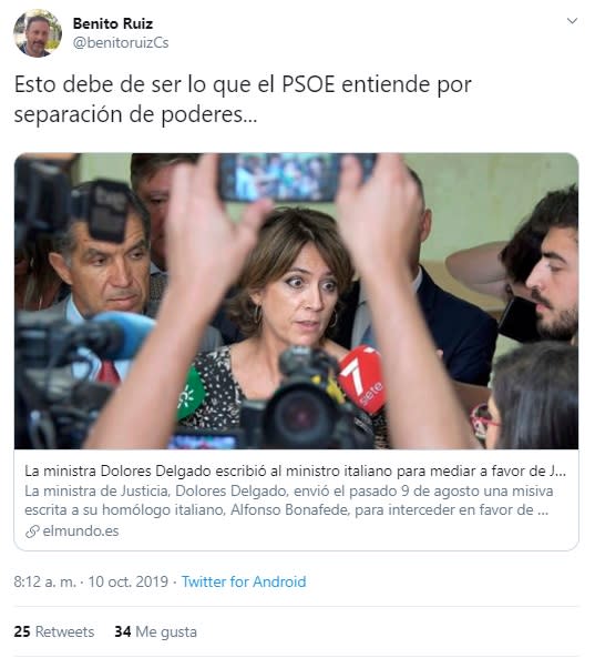 Palos a la ministra Dolores Delgado por intentar mediar a favor de Juana Rivas