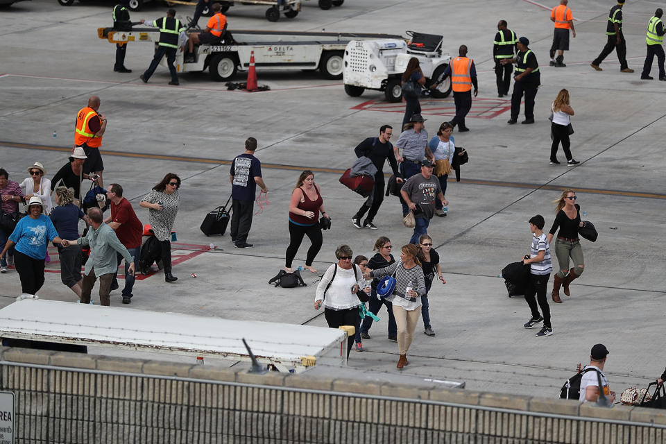 Multiple people shot at Ft. Lauderdale airport