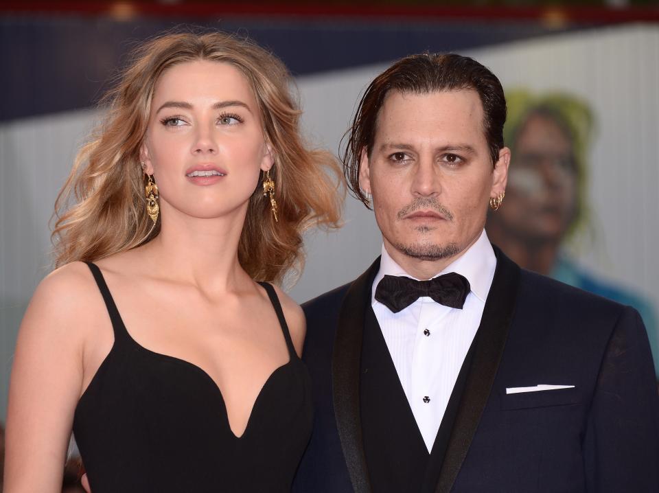 Amber Heard and Johnny Depp