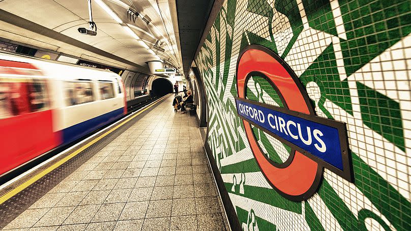 Busy London Tube stations like Oxford Circus are hotspots for pickpocketing.