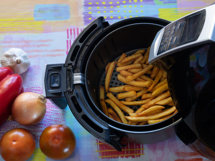 Curious how to use the popular appliance, Yahoo Search users looked up air fryer recipes. (Photo: Getty)