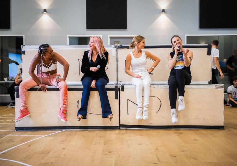Spice Girls rehearsal | Spice Girls/Twitter