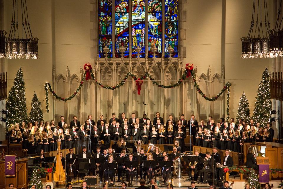 Oklahoma City University's Wanda Bass School of Music will present its 42nd annual Christmas Vespers at 8 p.m. Dec. 10 and 4 p.m. Dec. 11 in First Presbyterian Church.