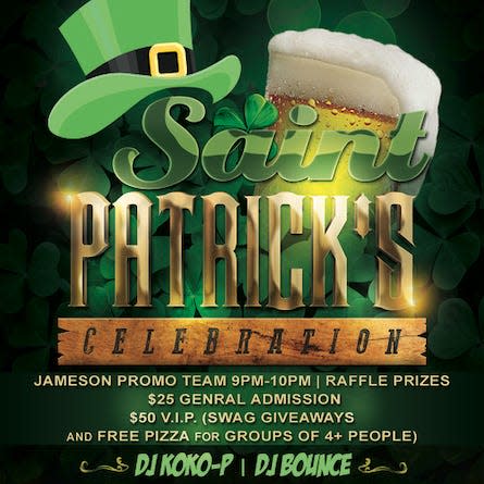 The Portsmouth Gaslight Saint Patrick's Day Celebration is happening Friday, March 17, 2023.