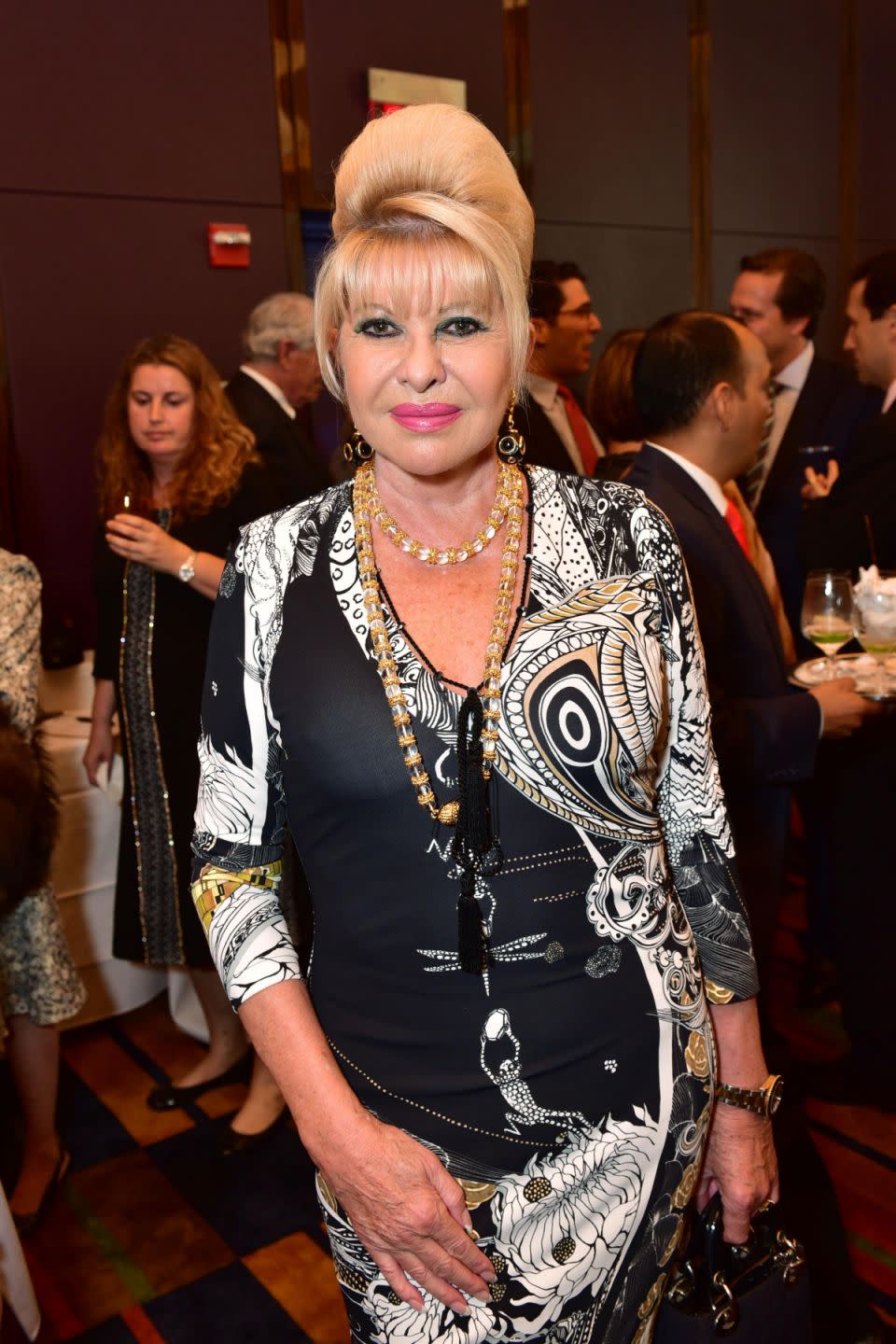 Ivana said she has a direct line to the White House and was his first wife, so essentially she is the first lady. Photo: Getty Images