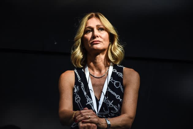 Francesca Donato, Lega euro deputy and regional head of the economy, during the Lega conference, at the Nuova Dogana in Catania. Italy, Sicily, Catania, 02 October 2020 (Photo by Francesco Militello Mirto/NurPhoto via Getty Images) (Photo: NurPhoto via Getty Images)