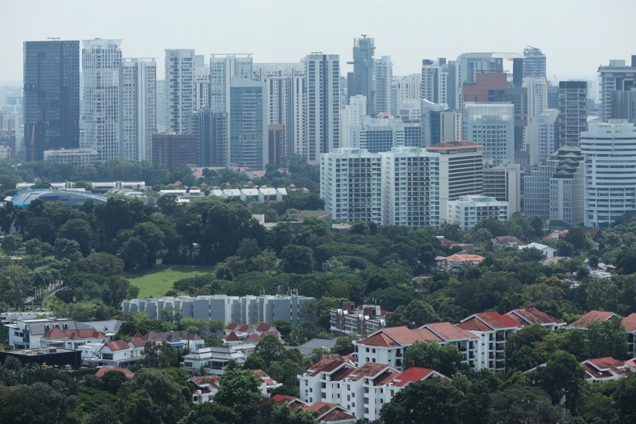 Private residential housing at Ridley Park and Tanglin Hill in Singapore. (Lionel Ng/Bloomberg)