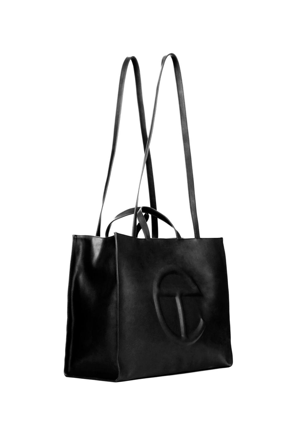 3) Large Black Shopping Bag