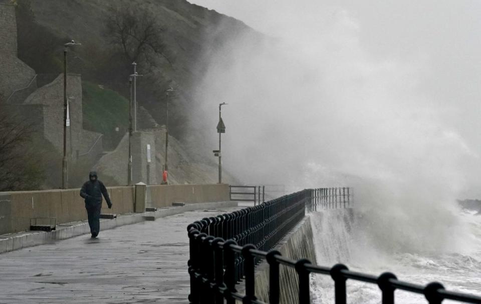 Strong winds are expected in northwestern Scotland (PA)