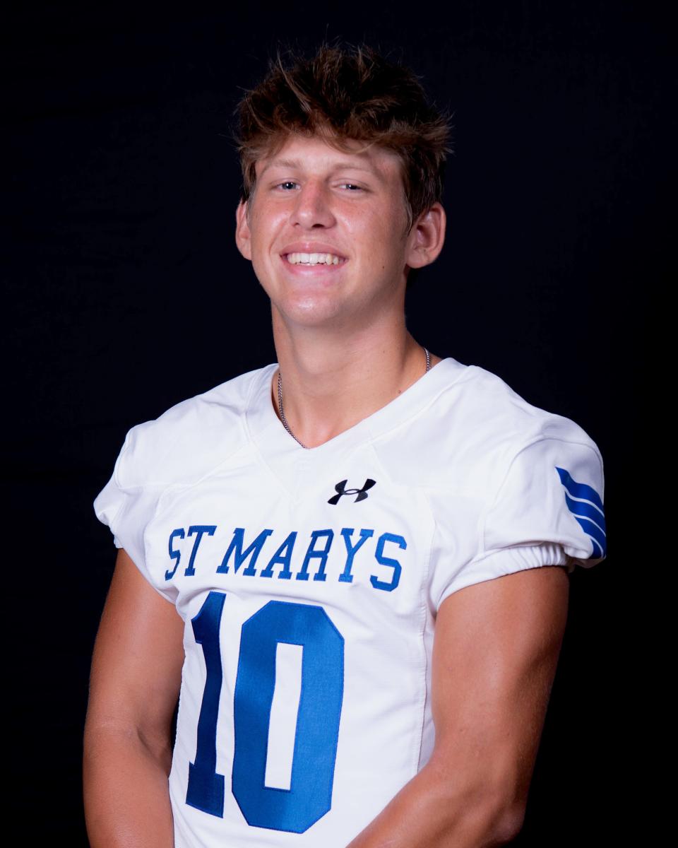 St. Mary's quarterback Adam Parker is a Times Football Athlete of the Week winner