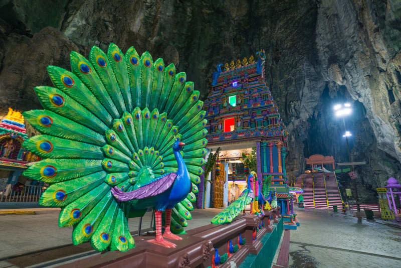 Batu Caves includes several Hindu shrines. Fabio Lamanna/Tourism Malaysia/dpa