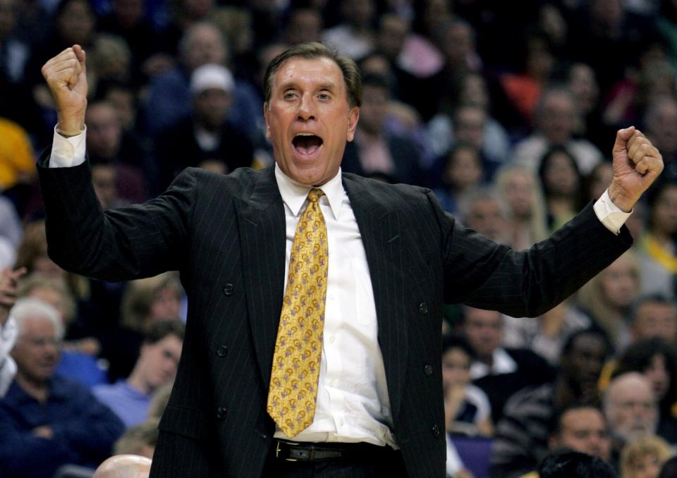 The Los Angeles Lakers were 24-19 when coach Rudy Tomjanovich left during the 2004-05 season.