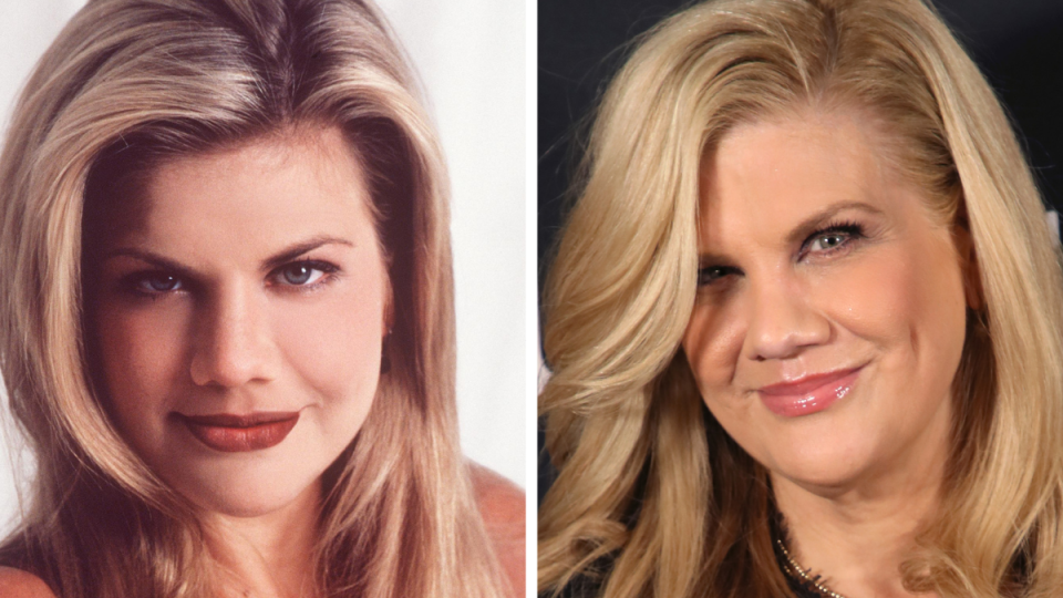 Kristen Johnston Left: 1999; Right: 2021