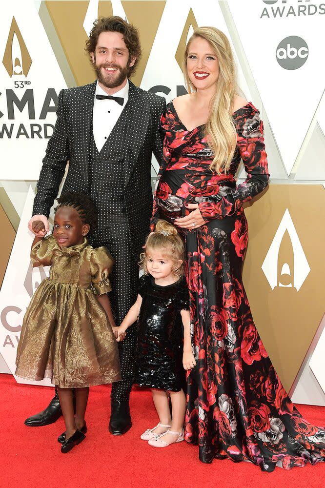 Thomas Rhett and family at the 2019 CMA Awards | Jason Kempin/Getty Images