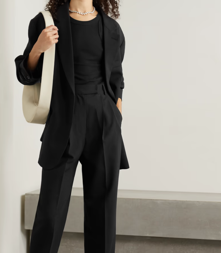  The Frankie Shop Bea crepe blazer. (PHOTO: Net-A-Porter)