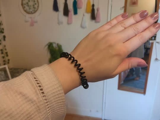 These gentle coil hair ties