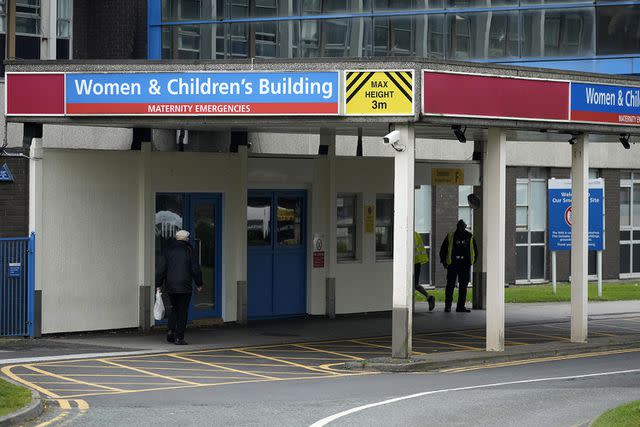 <p>Christopher Furlong/Getty</p> Countess of Chester Hospital in England