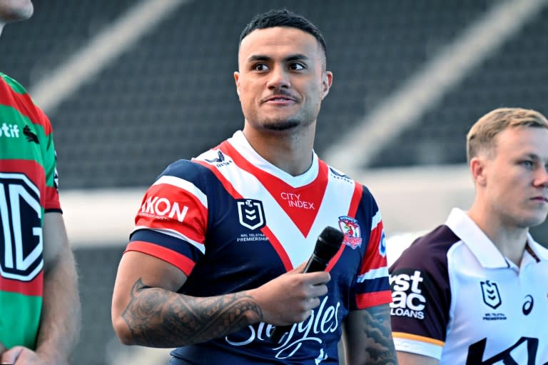 Australian rugby league player Spencer Leniu admitted using a racial slur against another player (David Becker)