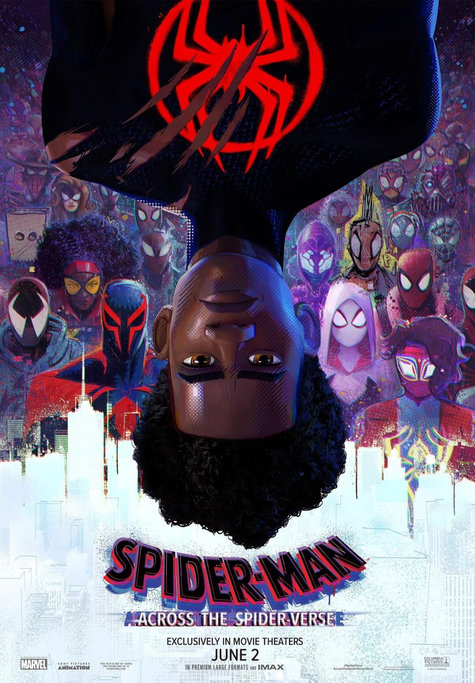 Spider-Man: Across the Spider-Verse teaser poster.