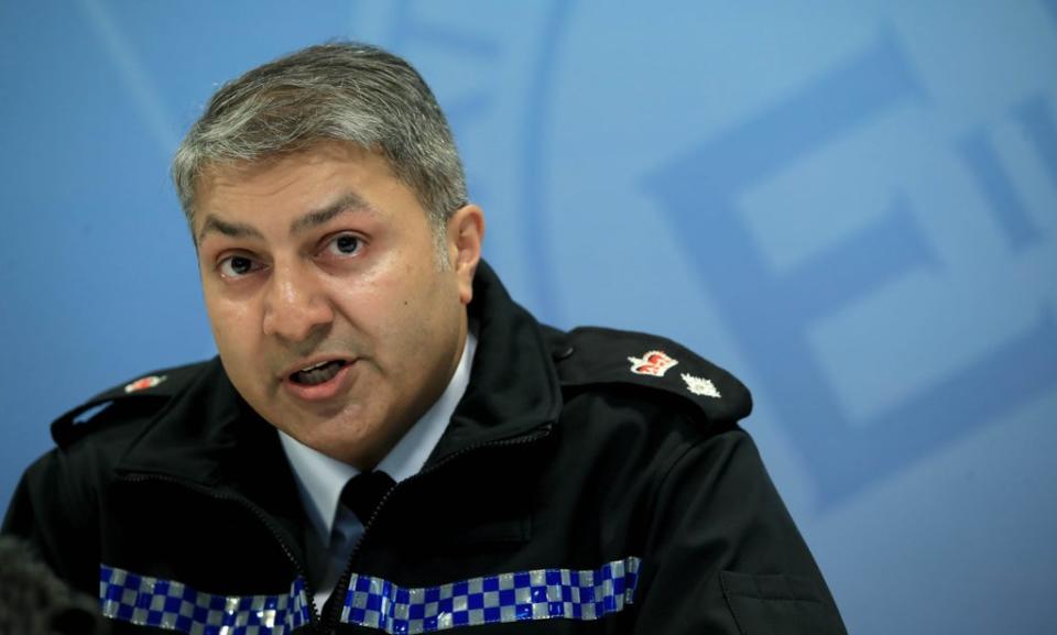 Temporary Assistant Chief Constable Wasim Chaudhry (Peter Byrne/PA) (PA Archive)