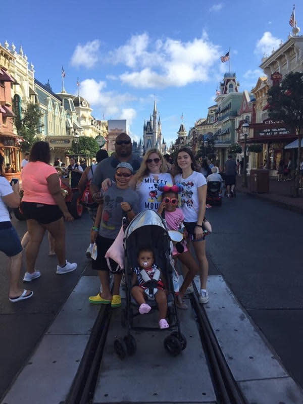 Team Johnson went to Disney in August of 2017