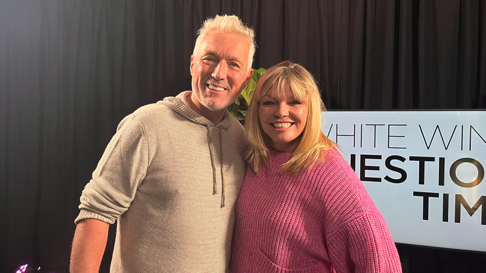Martin Kemp was interviewed by Kate Thornton for Yahoo UK's podcast White Wine Question Time. (White Wine Question Time)