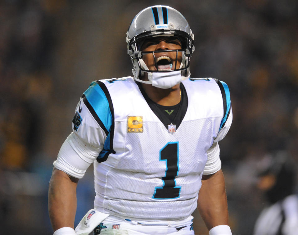 Cam Newton and the Carolina Panthers look to rebound after their loss at Pittsburgh