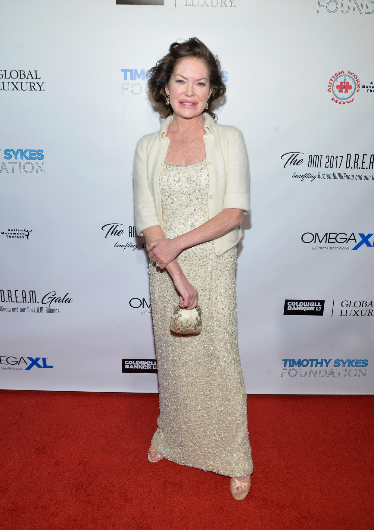 BEVERLY HILLS, CA - NOVEMBER 11:  Actress Lara Flynn Boyle attends AMT's 2017 D.R.E.A.M. Gala at Montage Beverly Hills on November 11, 2017 in Beverly Hills, California.  (Photo by Michael Tullberg/Getty Images)