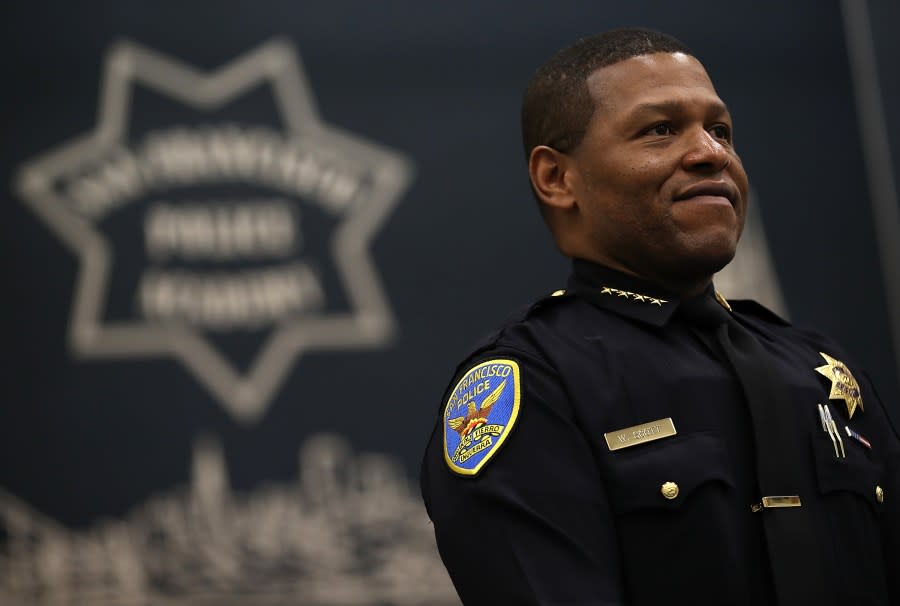 San Francisco Police Chief Bill Scott (File Photo by Justin Sullivan / Getty Images)