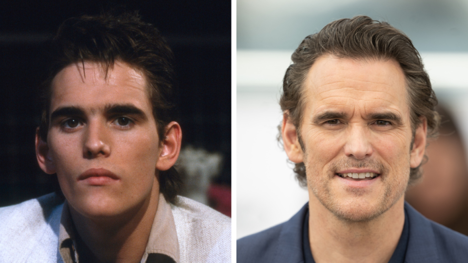 Matt Dillon of 'The Outsiders'. Left: 1983; Right: 2023