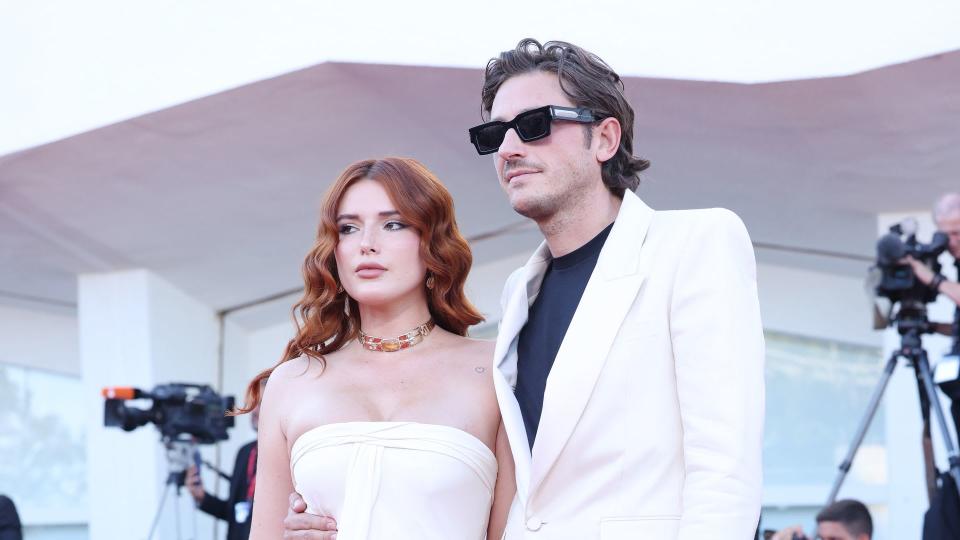 Bella Thorne and her fiancé Mark Emms 
