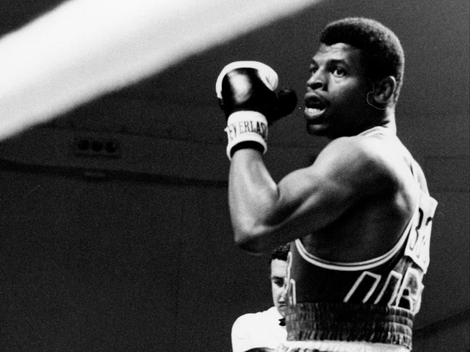 Leon Spinks won gold for the United States at the 1976 Olympics (AFP via Getty Images)