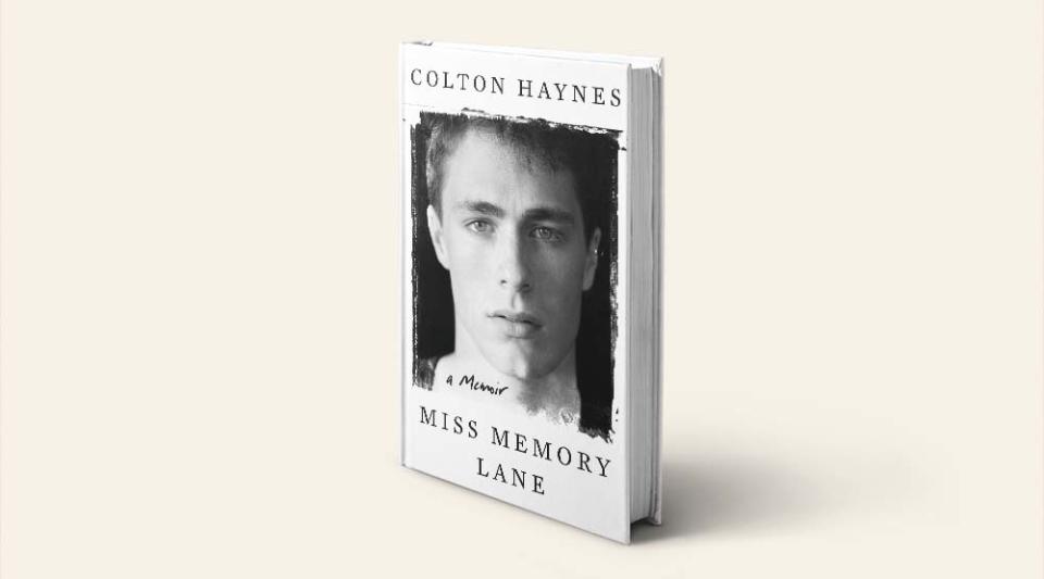 A look at the cover Colton Haynes’ new book, Miss Memory Lane: A Memoir - Credit: Courtesy of Atria Books