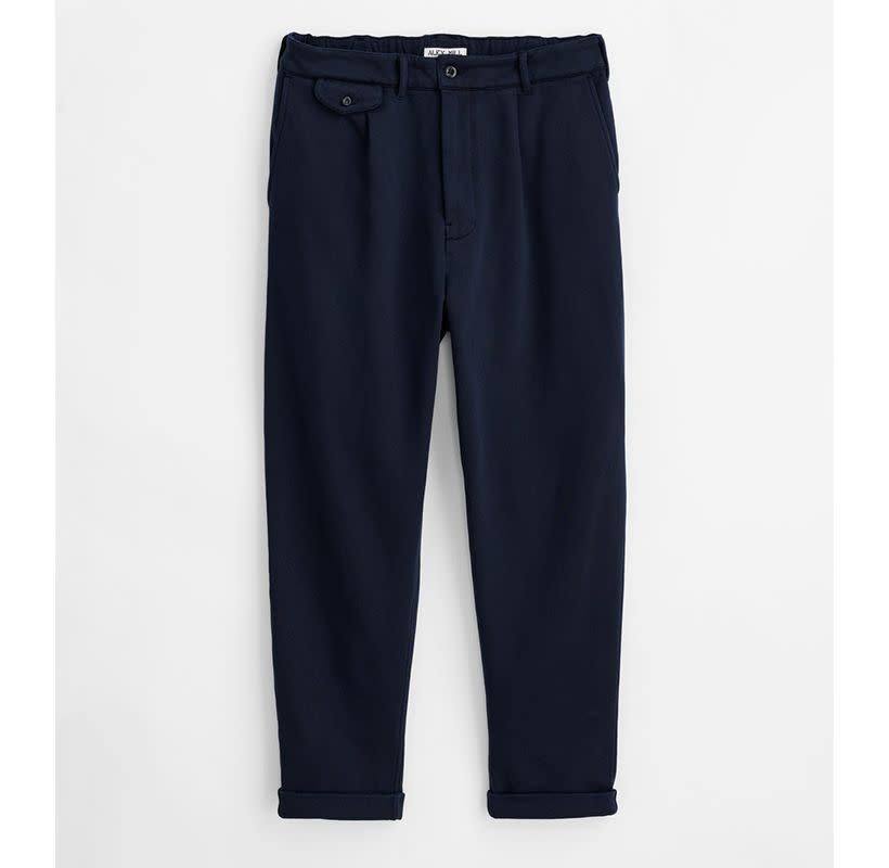 Standard Pleated Pant in Fleece