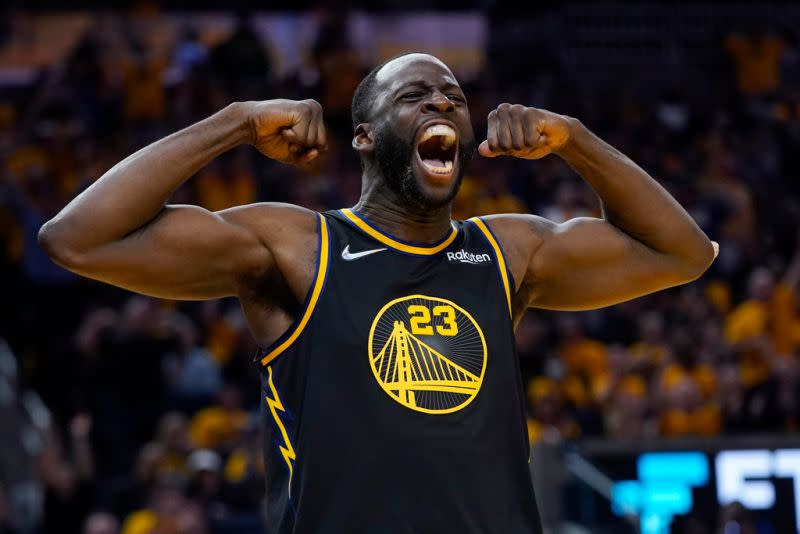 ▲Draymond Green揍Jordan Poole原因曝光，因遭到諷刺他是Stephen Curry身邊最貴累贅。（圖／美聯社／達志影像）。（圖／美聯社／達志影像）