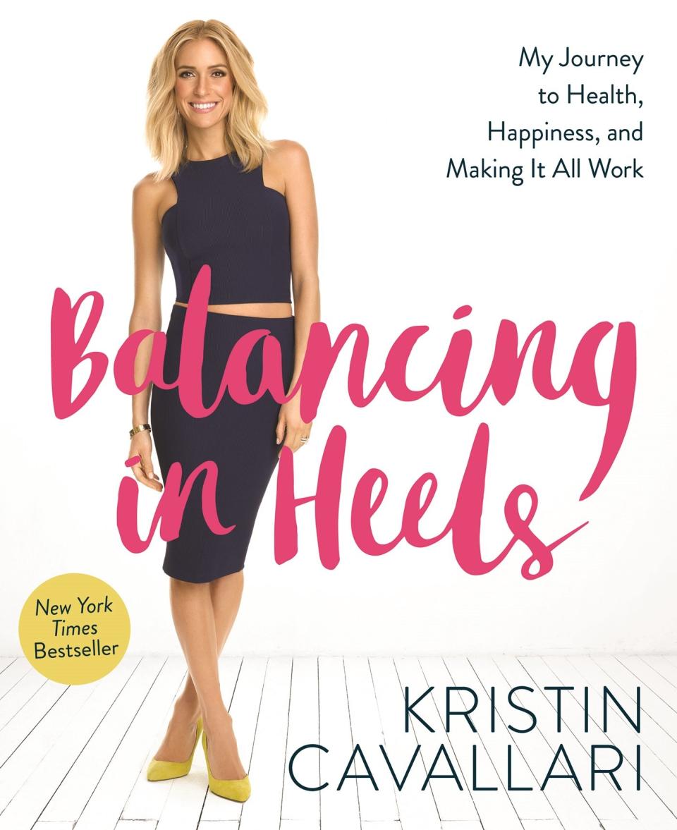 "Balancing in Heels" by Kristin Cavallari