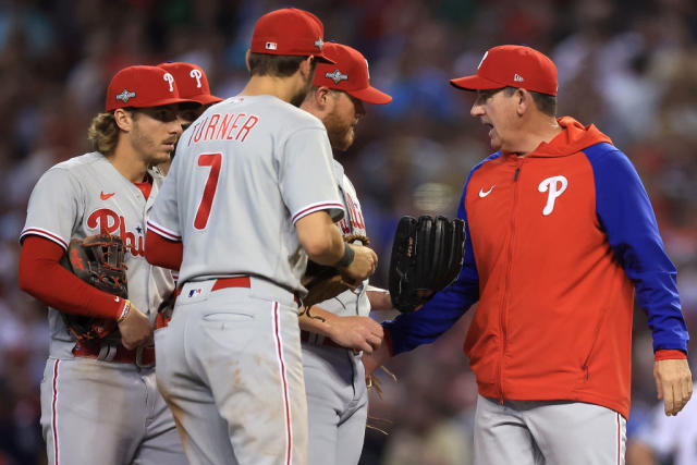 Aaron Nola records seven strikeouts in six innings in the Phillies' 10-0  win over the Diamondbacks in Game 2