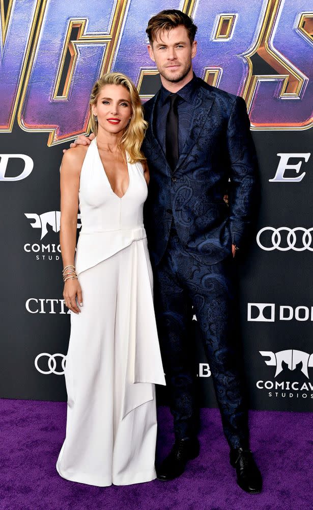 Elsa Pataky and Chris Hemsworth at the Avengers: Endgame premiere in Los Angeles | Rob Latour/Shutterstock