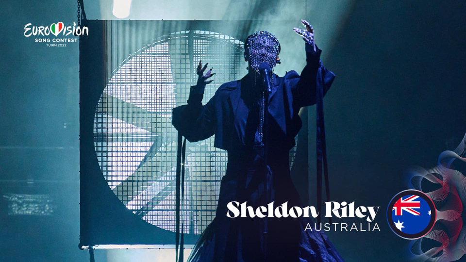 Sheldon performing at Eurovision - Australia Decides