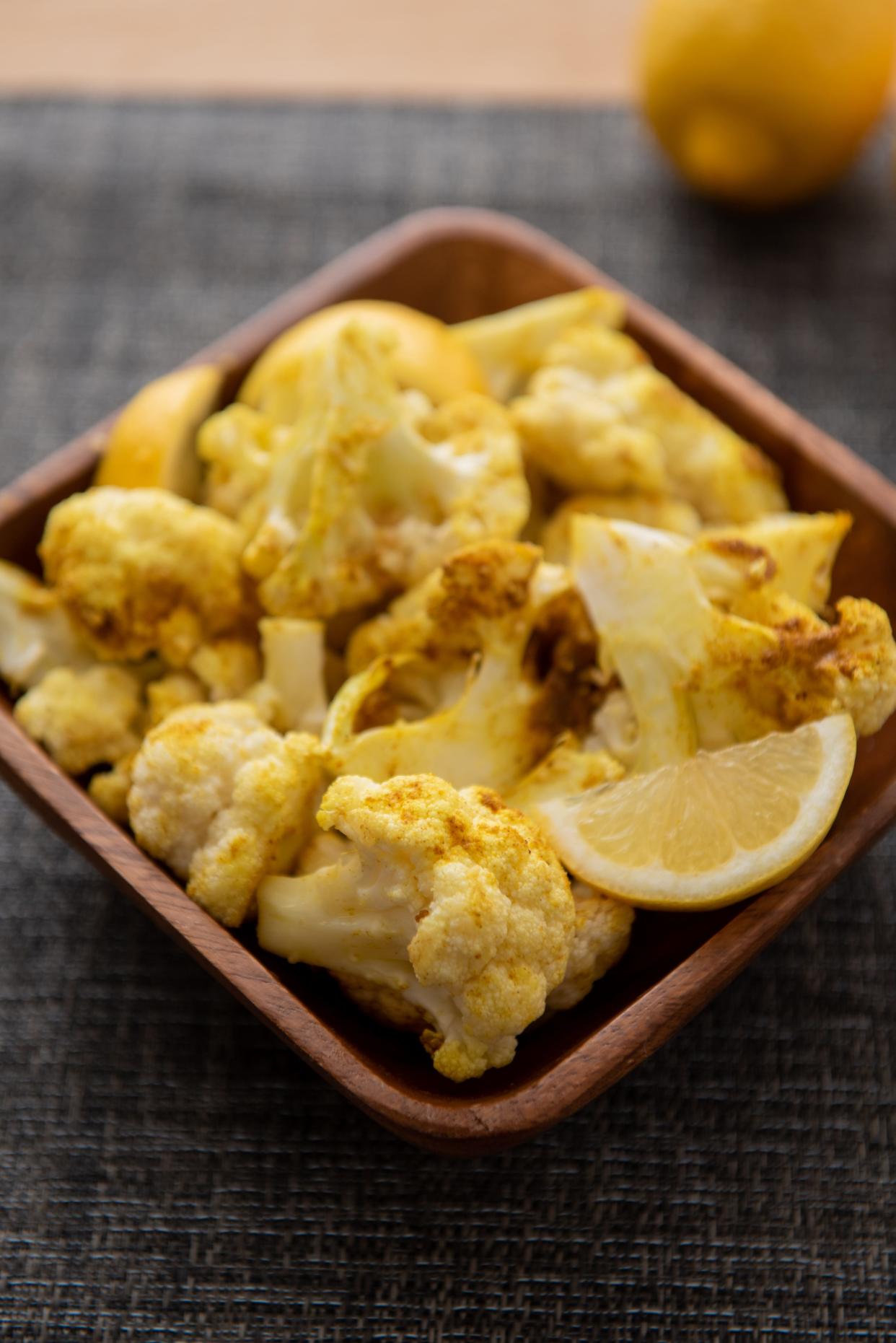 Curry Roasted Cauliflower calls for just six ingredients and is ready in 35 minutes.