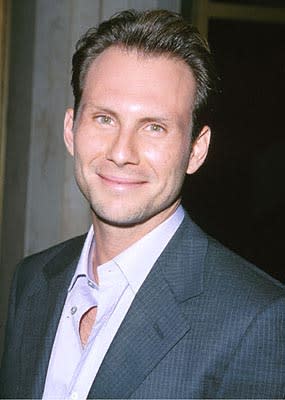 Christian Slater at the Mann National Theater premiere of Dreamworks' The Contender