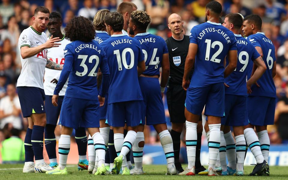 Chelsea will test resolve of new referee’s review panel before deciding on Anthony Taylor complaint - GETTY IMAGES
