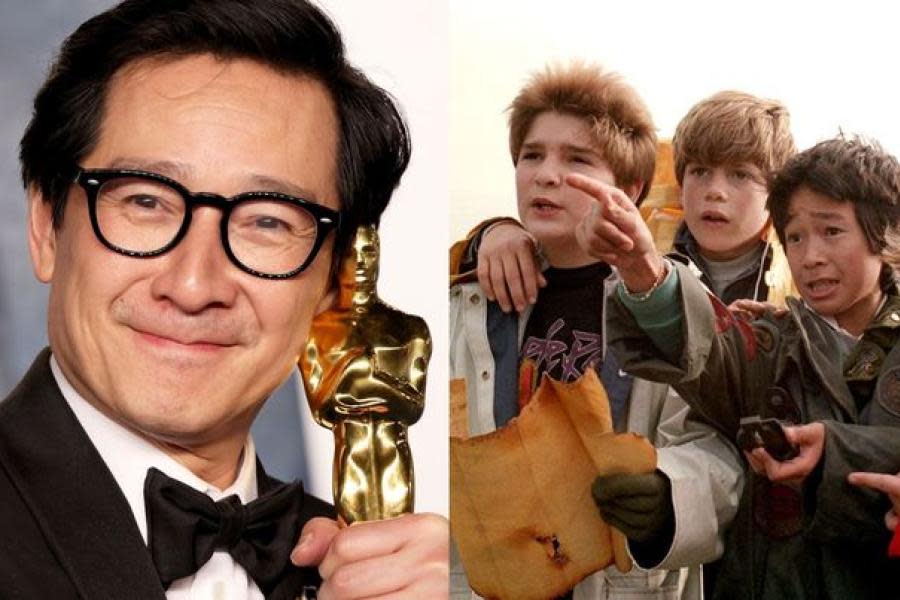 Reparto de Los Goonies felicitó a Ke Huy Quan por su primer Oscar 