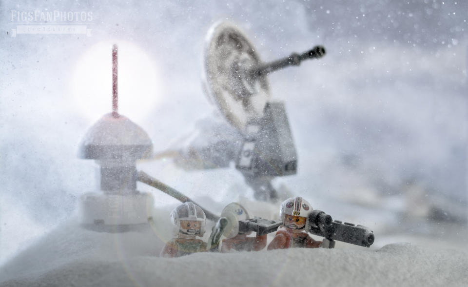 Artistic photos of Lego Star Wars sets and minifigures captured by Benedek Lampert