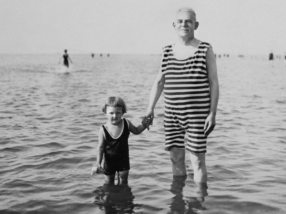 1930 men's swimsuit