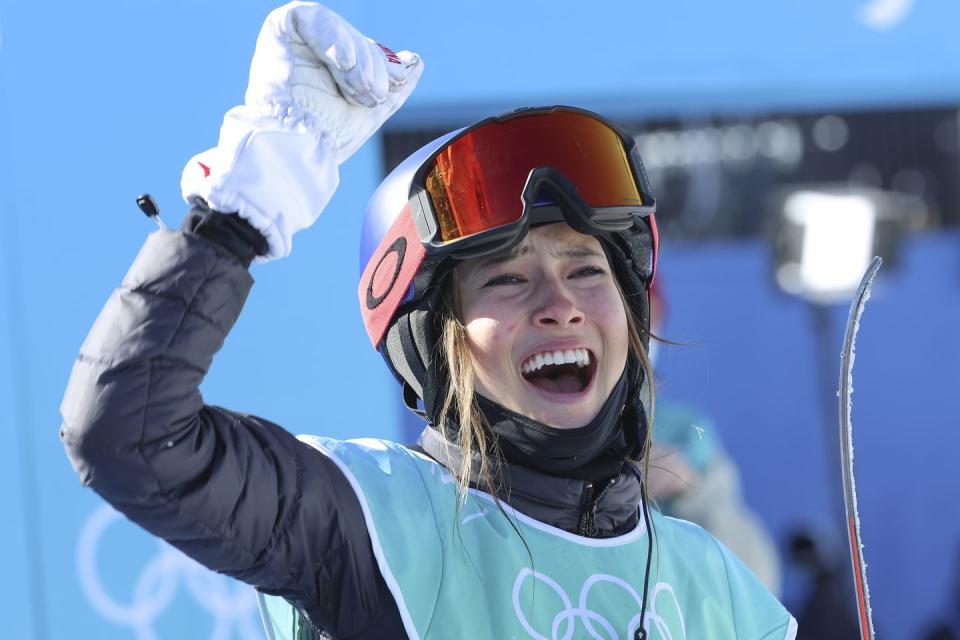 Eileen Gu, 2022 Women’s Big Air Freestyle Skiing Gold