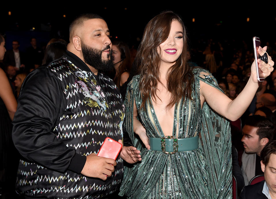 DJ Khaled and Hailee Steinfeld