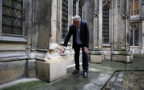 The Parliamentary Administration Committee, led by Chairman MP Paul Beresford (here pictured), are trying to organise the repair and restoration of the famous building - Credit: Clara Molden