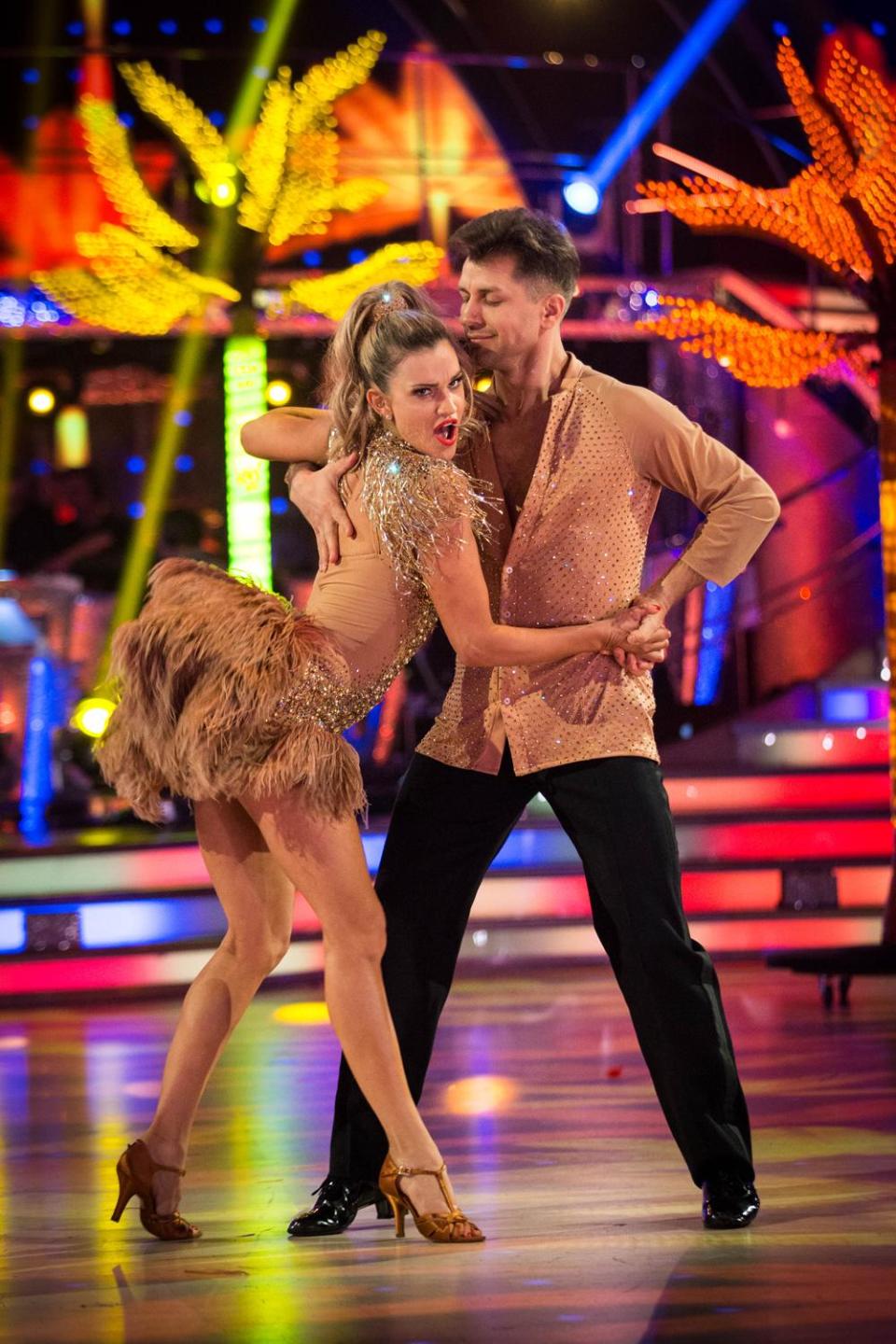 Final four: Ashley Roberts and Pasha Kovalev (BBC / Guy Levy)